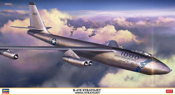 B-47E ストラトジェット 1000th ストラトジェット プラモデル (ハセガワ 1/72 飛行機 限定生産 No.02350) 商品画像