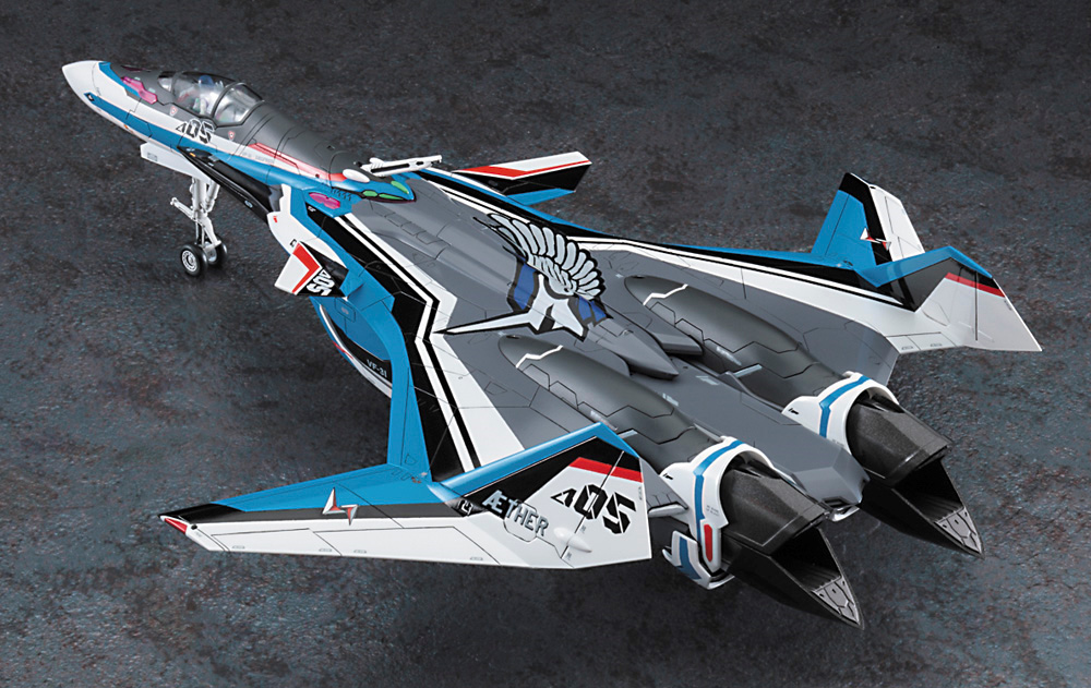 VF-31J改 ジークフリード ハヤテ機 マクロスΔ プラモデル (ハセガワ マクロスシリーズ No.65867) 商品画像_3