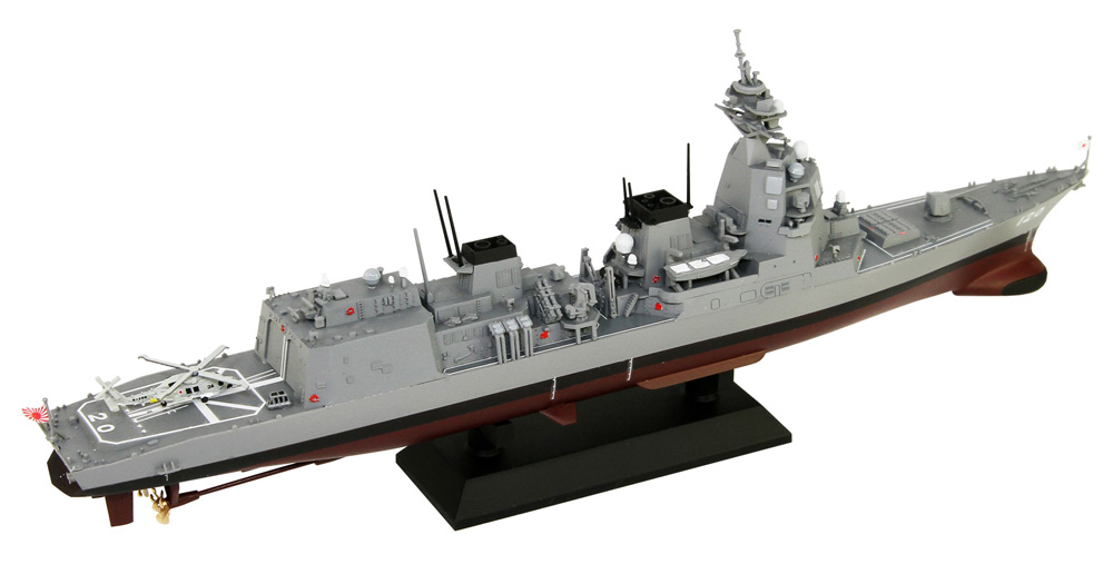 海上自衛隊 護衛艦 DD-120 しらぬい 完成品 (ピットロード 塗装済完成品モデル No.JPM013) 商品画像_3