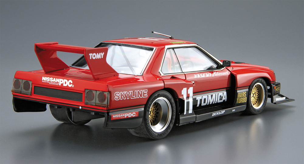 ニッサン KDR30 スカイライン スーパーシルエット '82 プラモデル (アオシマ 1/24 ザ・モデルカー No.011) 商品画像_3