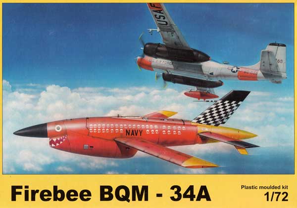 BQM-34 ファイア・ビー 高速標的機 プラモデル (プラスモデル 1/72 Aero Line No.AL7028) 商品画像