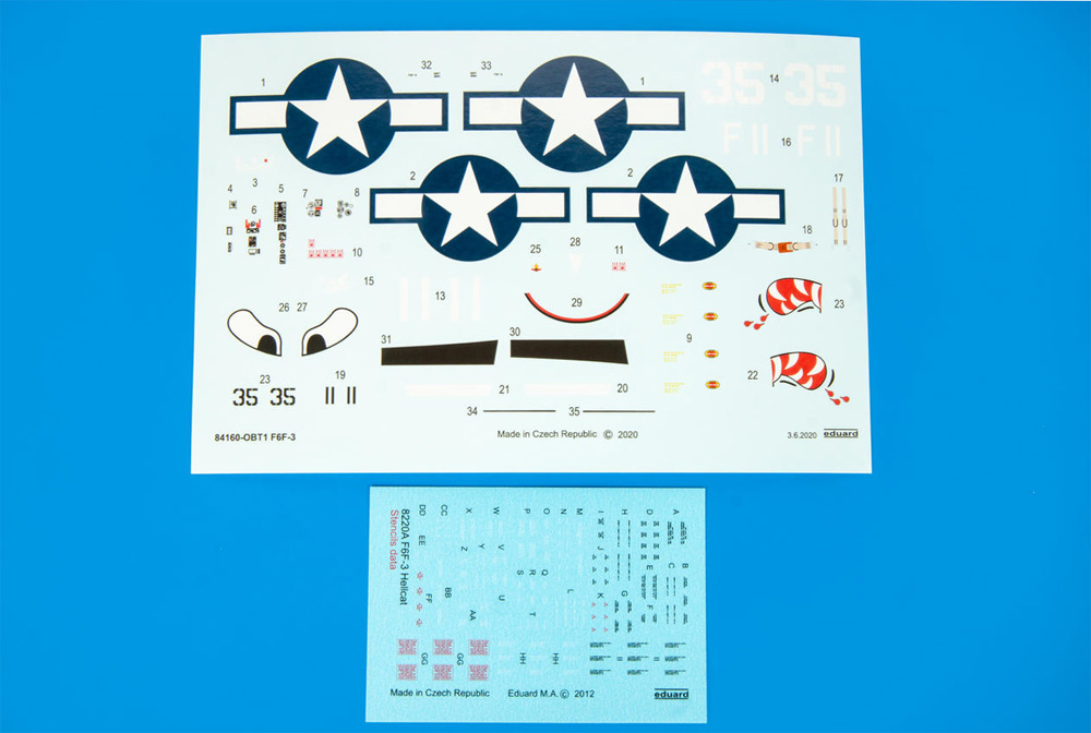 グラマン F6F-3 ヘルキャット プラモデル (エデュアルド 1/48 ウィークエンド エディション No.84160) 商品画像_2