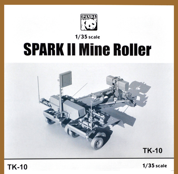 SPARK 2 マインローラー (地雷処理装置) プラモデル (パンダホビー 連結可動履帯 No.TK-010) 商品画像