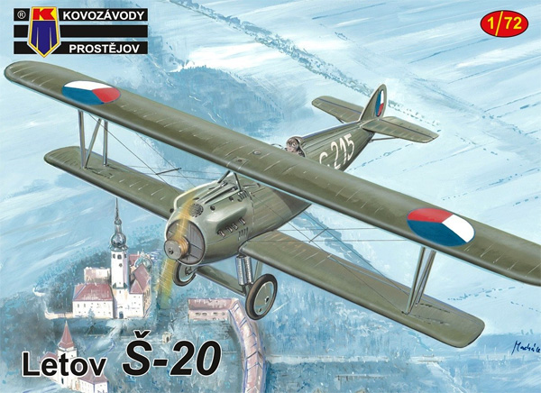 レトフ S-20 戦闘機 プラモデル (KPモデル 1/72 エアクラフト プラモデル No.KPM0195) 商品画像