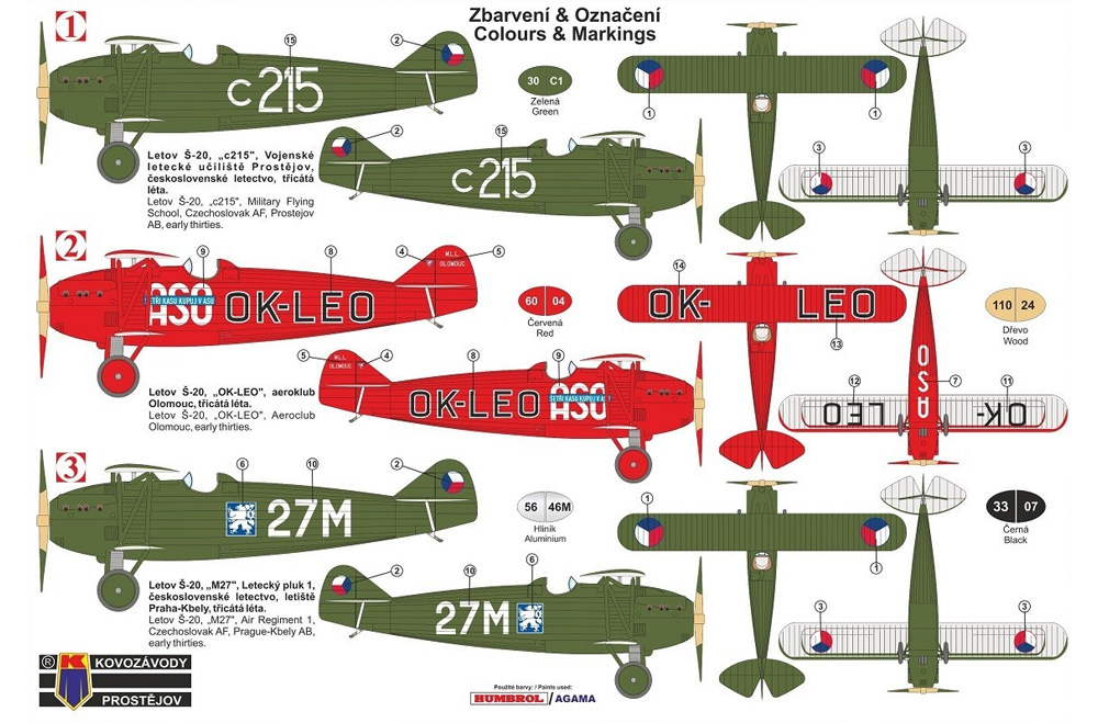 レトフ S-20 戦闘機 プラモデル (KPモデル 1/72 エアクラフト プラモデル No.KPM0195) 商品画像_1