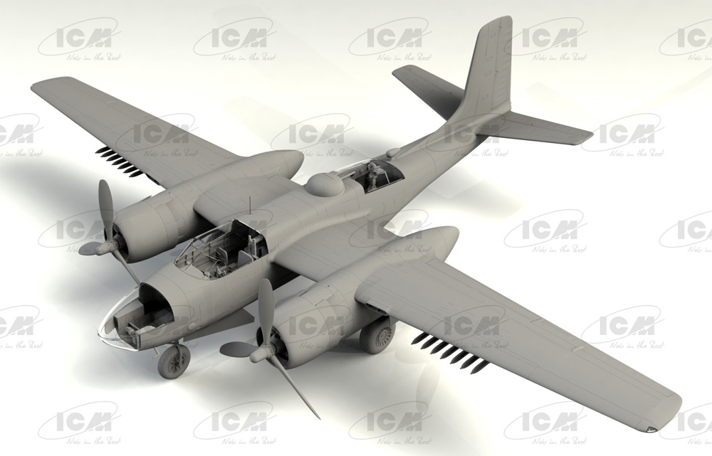 B-26C-50 インベーダー コリアンウォー プラモデル (ICM 1/48 エアクラフト プラモデル No.48284) 商品画像_1