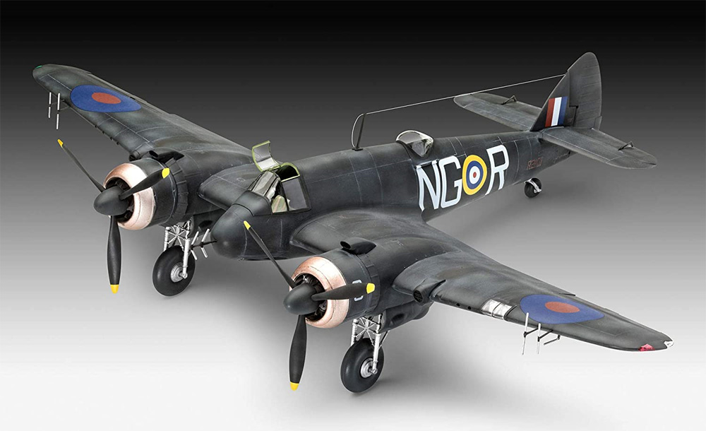 ブリストル ボーファイター 1F ナイトファイター プラモデル (レベル 1/48 飛行機モデル No.03854) 商品画像_2