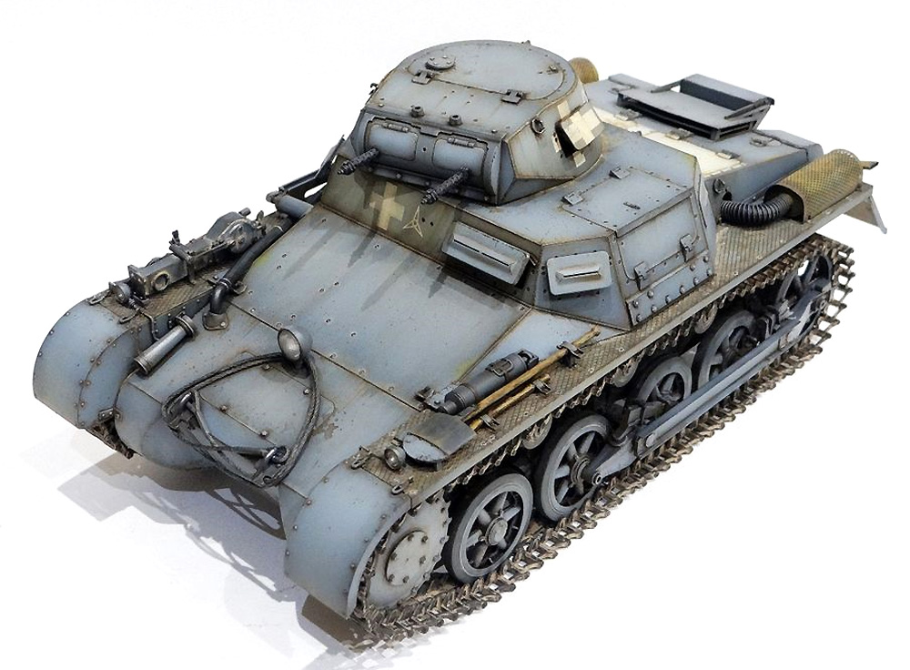 ドイツ 1号戦車 B型 プラモデル (タコム 1/16 AFV No.1010X) 商品画像_2