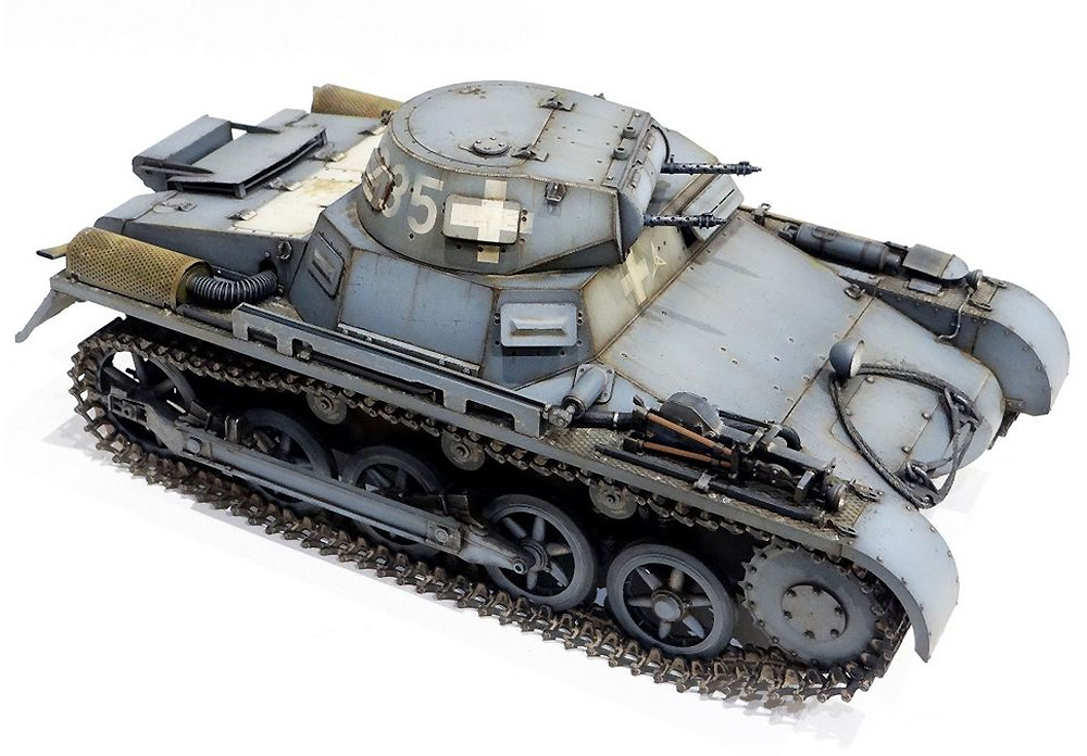 ドイツ 1号戦車 B型 プラモデル (タコム 1/16 AFV No.1010X) 商品画像_4