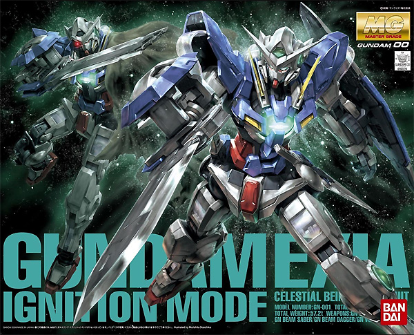 GN-001 ガンダム エクシア イグニッションモード プラモデル (バンダイ MASTER GRADE (マスターグレード） No.0161015) 商品画像