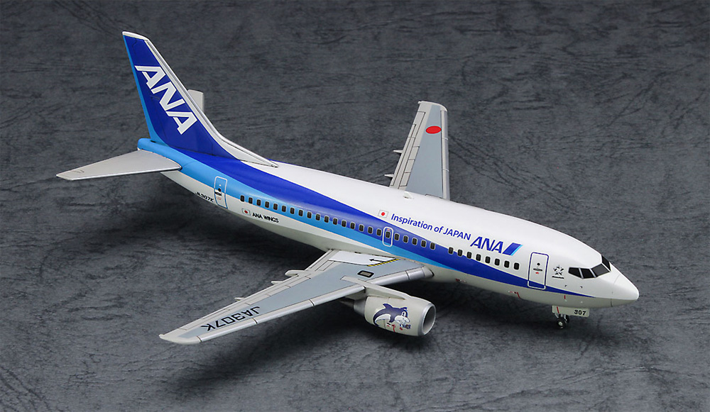 ANA ボーイング 737-500 スーパードルフィン 1995/2020 プラモデル (ハセガワ 1/200 飛行機 限定生産 No.10839) 商品画像_3