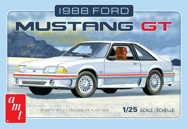 1988 フォード マスタング GT プラモデル (amt 1/25 カーモデル No.AMT1216) 商品画像