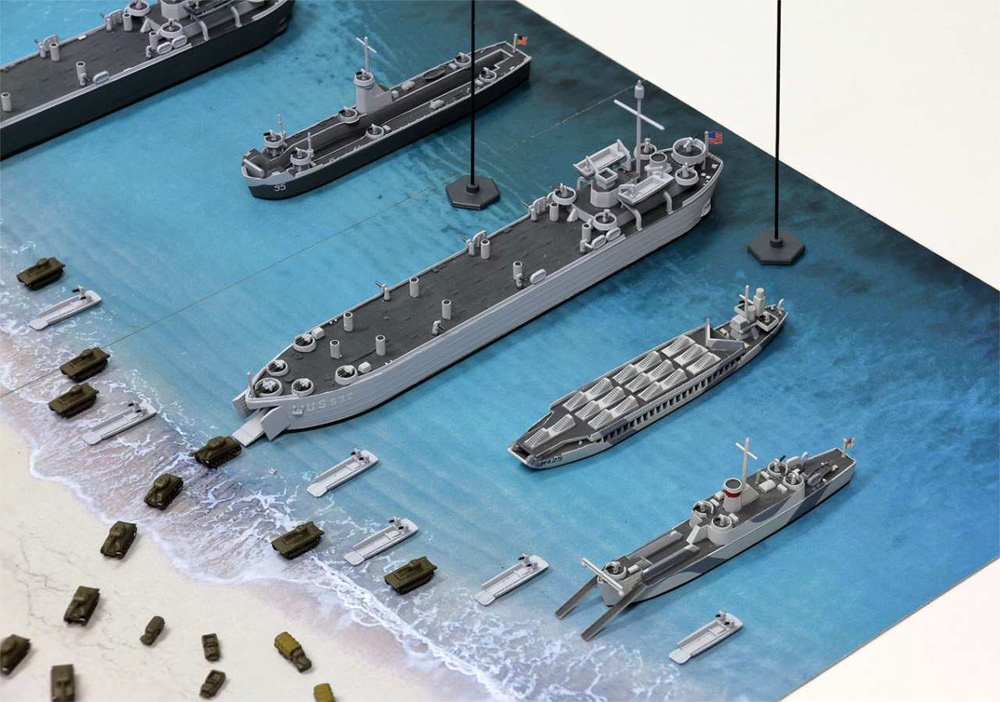 WW2 ノルマンディー上陸作戦 (D-Day) プラモデル (ピットロード SPSシリーズ No.SPS007) 商品画像_2
