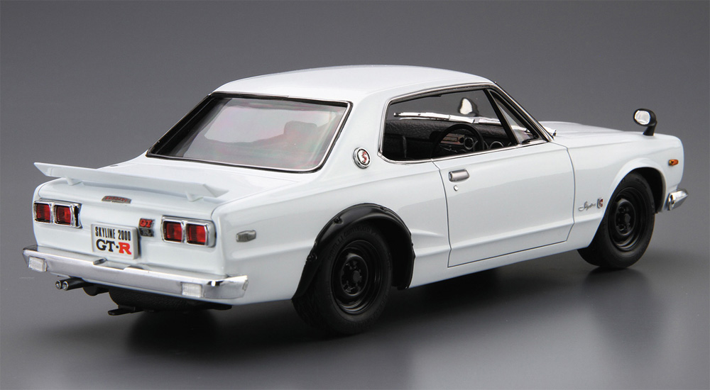 ニッサン KPGC10 スカイライン HT2000 GT-R '71 プラモデル (アオシマ 1/24 ザ・モデルカー No.026) 商品画像_3