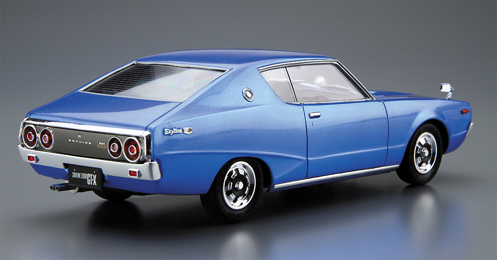 ニッサン KGC110 スカイライン HT 2000GT-X '74 プラモデル (アオシマ 1/24 ザ・モデルカー No.049) 商品画像_3