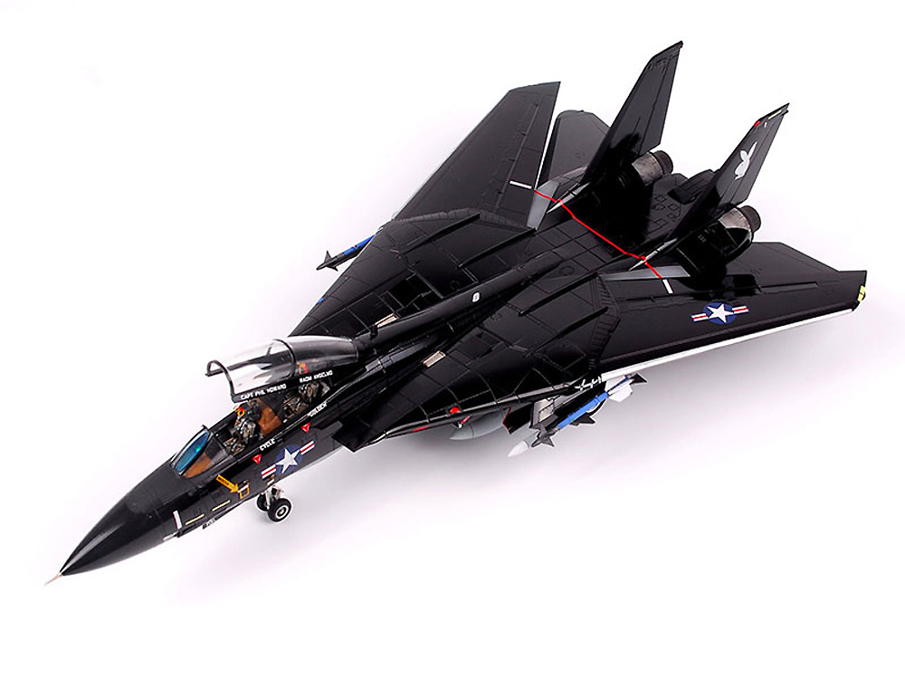 F-14A トムキャット Part 1 VX-4 エヴァリュエイーターズ ヴァンディ 1 (アカデミー用) デカール (ウルフパック 1/72 デカール (WD) No.WD72009) 商品画像_4