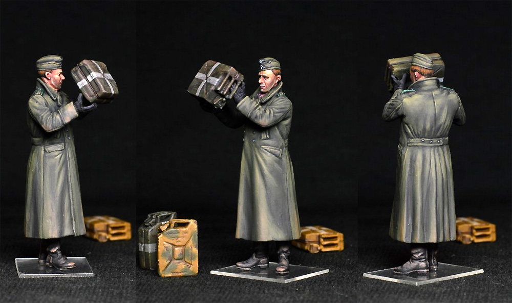 ドイツ兵とジェリカン プラモデル (ミニアート 1/35 WW2 ミリタリーミニチュア No.35286) 商品画像_4