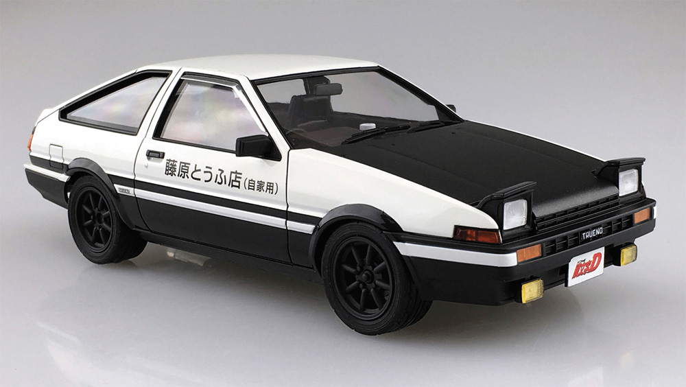 	藤原拓海 AE86 トレノ プロジェクトD仕様 (プラモデル) (アオシマ 1/24 頭文字D （イニシャルD） No.001) 商品画像_2