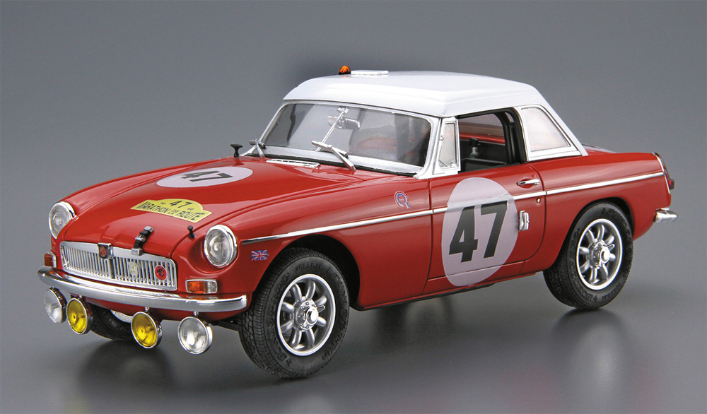 BLMC G/HM4 MG-B CLUB RALLY Ver. '66 (プラモデル) (アオシマ 1/24 ザ・モデルカー No.SP4905083061268) 商品画像_2