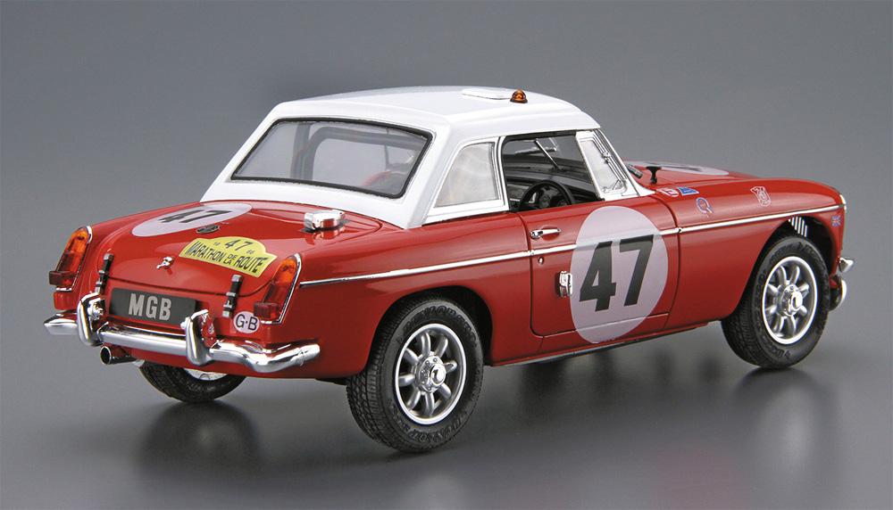 BLMC G/HM4 MG-B CLUB RALLY Ver. '66 (プラモデル) (アオシマ 1/24 ザ・モデルカー No.SP4905083061268) 商品画像_3