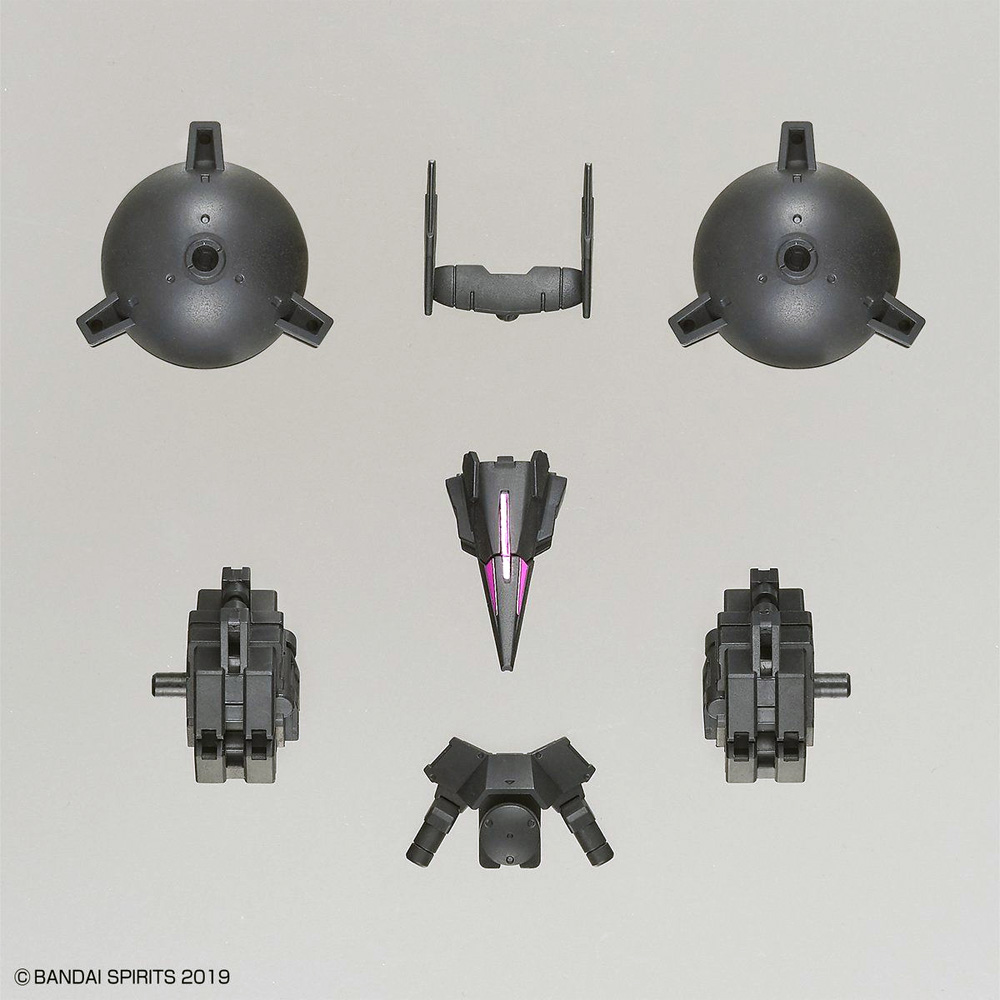 高機動型用オプションアーマー シエルノヴァ用 ブラック プラモデル (バンダイ 30 MINUTES MISSIONS オプションアーマー No.OP-028) 商品画像_1