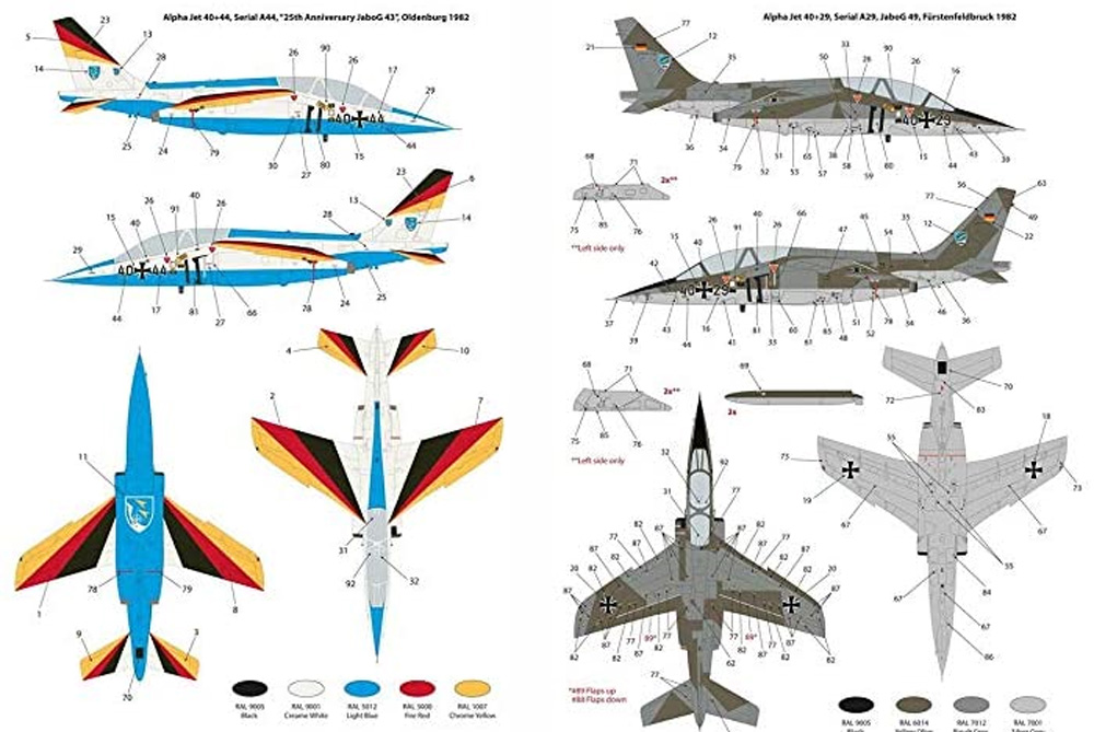 アルファジェット ドイツ空軍 プラモデル (キネティック 1/48 エアクラフト プラモデル No.K48087) 商品画像_1