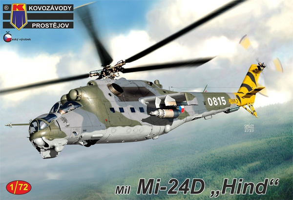 ミル Mi-24D ハインド ワルシャワ条約加盟国 プラモデル (KP Model 1/72 エアクラフト プラモデル No.KPM0199) 商品画像