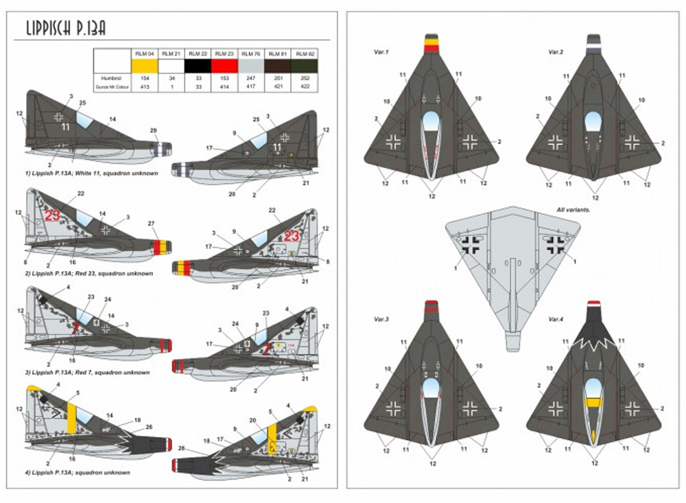 リピッシュ P.13a w/ケッテンクラート プラモデル (ARMORY 1/144 エアクラフト No.14507) 商品画像_2