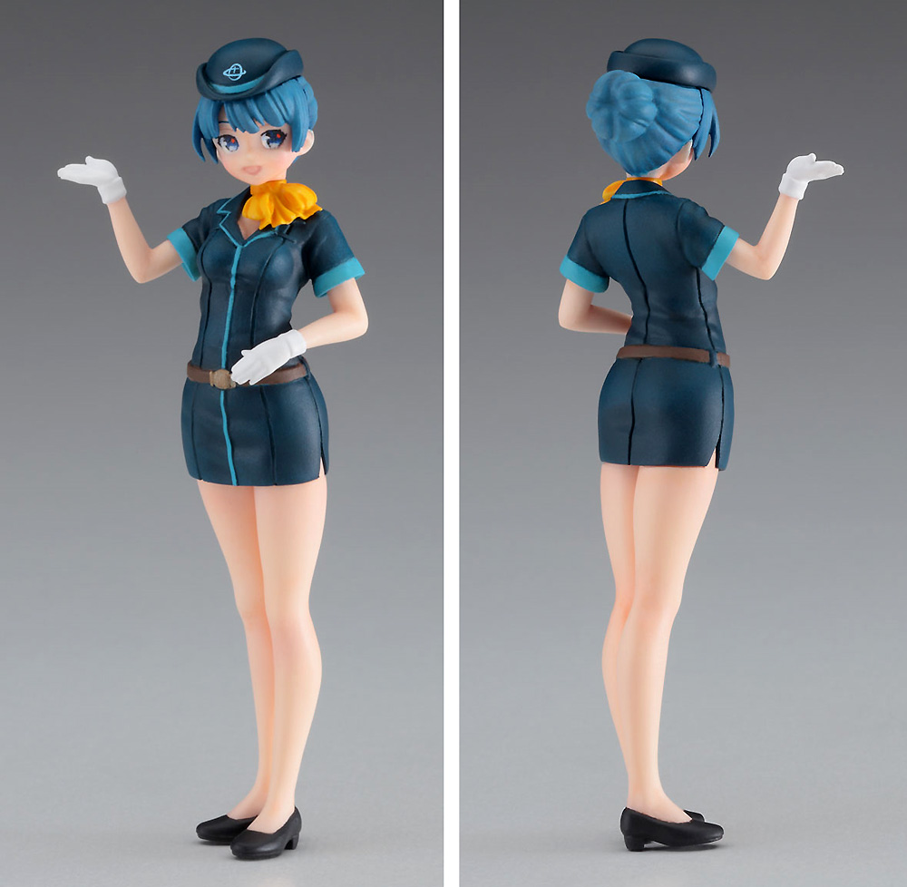 舞雪サラ (CA) w/エアライナー プラモデル (ハセガワ たまごガールズコレクション No.012) 商品画像_2