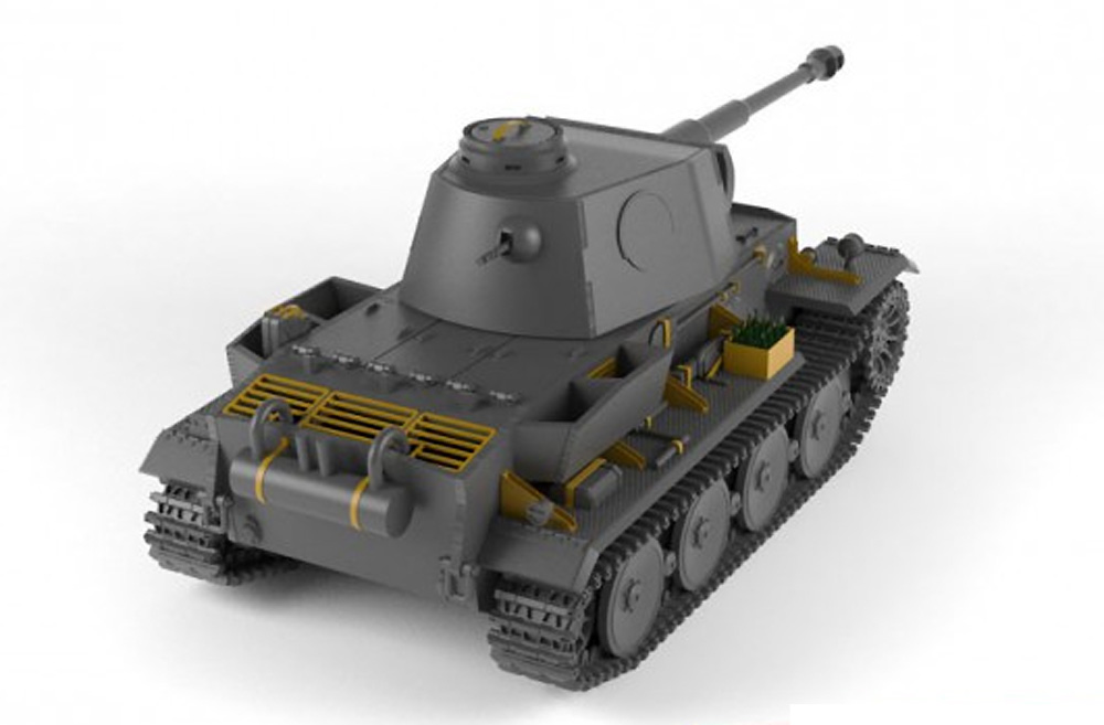 ドイツ WW2 試作重戦車 VK 36.01(H) プラモデル (ARMORY 1/72 AFV No.72210) 商品画像_4