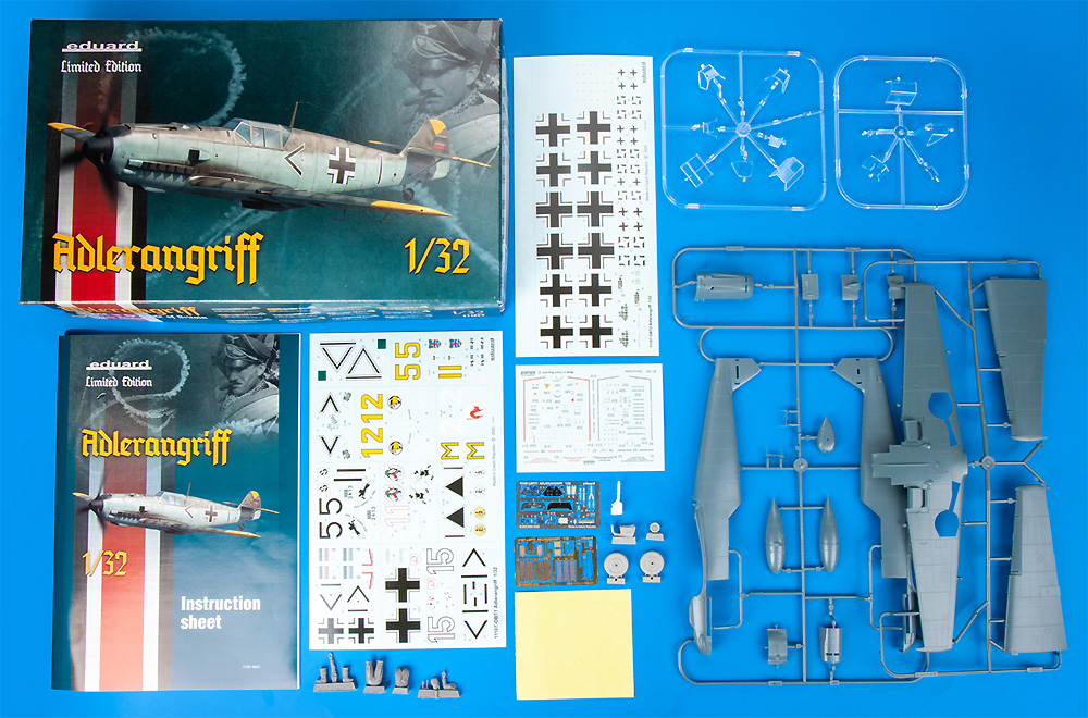 アドラーアングリフ作戦 メッサーシュミット Bf109E バトル・オブ・ブリテン プラモデル (エデュアルド 1/32 リミテッドエディション No.11107) 商品画像_1