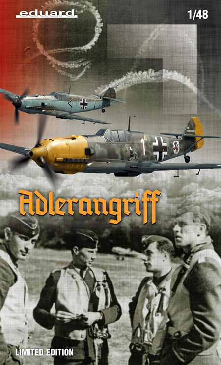 アドラーアングリフ作戦 デュアルコンボ メッサーシュミット Bf109E バトル・オブ・ブリテン プラモデル (エデュアルド 1/48 リミテッドエディション No.11144) 商品画像