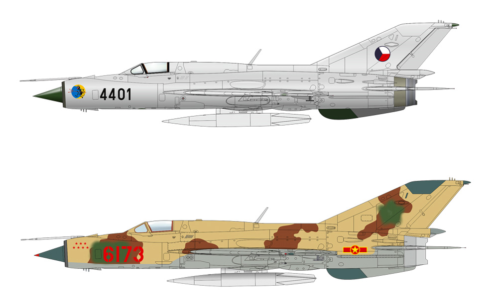 MiG-21PFM プラモデル (エデュアルド 1/72 ウィークエンド エディション No.7454) 商品画像_3