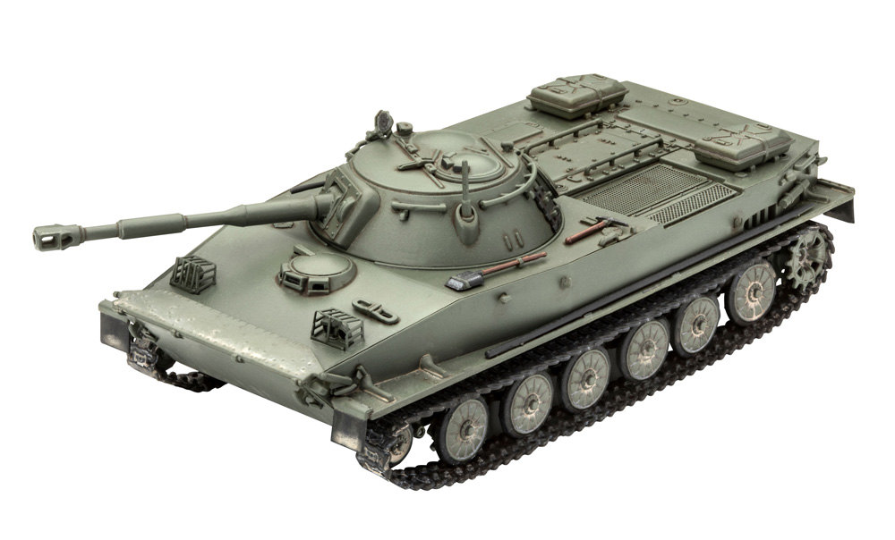 ソビエト PT-76B プラモデル (レベル 1/72 ミリタリー No.03314) 商品画像_2