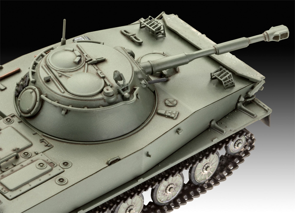 ソビエト PT-76B プラモデル (レベル 1/72 ミリタリー No.03314) 商品画像_3