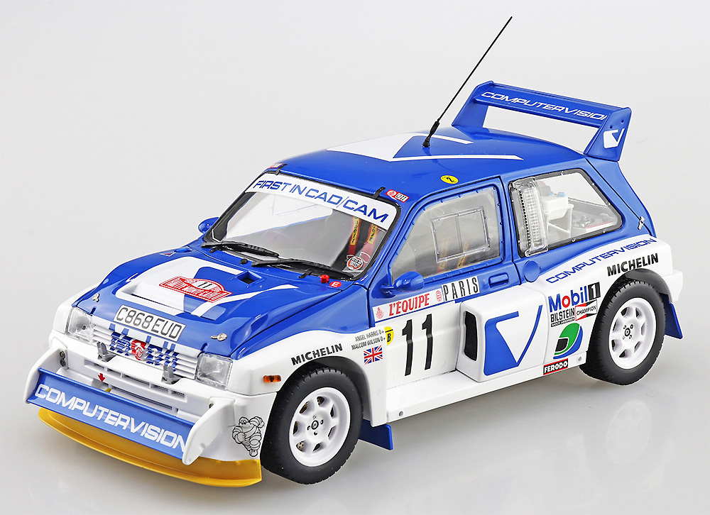 MG メトロ 6R4 ラリー モンテカルロ 1986 マルコム ウイルソン/ナイジェル ハリス プラモデル (BELKITS 1/24 PLASTIC KITS No.BEL-015) 商品画像_1