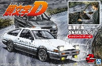 アオシマ 1/24 頭文字D （イニシャルD） 藤原拓海 AE86 トレノ ドライバーフィギュア付