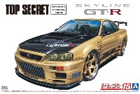 アオシマ 1/24 ザ・チューンドカー トップシークレット BNR34 スカイライン GT-R '02 (ニッサン)