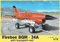 プラスモデル 1/72 Aero Line BQM-34 ファイア・ビー 高速標的機 w/カート