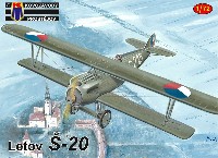 KPモデル 1/72 エアクラフト プラモデル レトフ S-20 戦闘機