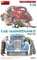 ミニアート 1/35 ミニチュアシリーズ カー メンテナンス 1930-40年代