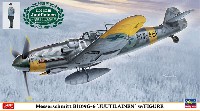 ハセガワ 1/48 飛行機 限定生産 メッサーシュミット Bf109G-6 ユーティライネン w/フィギュア