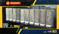 Phoenix Model ジオラマベース コンクリート 逆T型壁