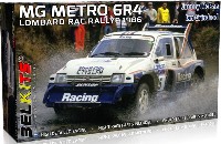 BELKITS 1/24 PLASTIC KITS MG メトロ 6R4 ロンバード RACラリー 1986 ジミー マクレー/イアン グラインドロッド