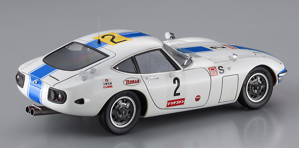 トヨタ 2000GT 1967 富士24時間耐久レース プラモデル (ハセガワ 1/24 自動車 限定生産 No.20464) 商品画像_3