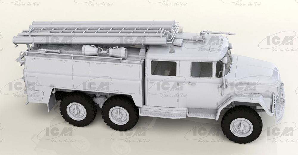 ソビエト AC-40-137A 消防車 プラモデル (ICM 1/35 ミリタリービークル・フィギュア No.35519) 商品画像_3