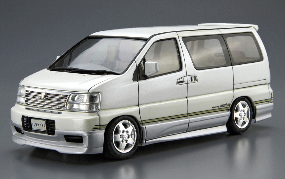 ニッサン E50 エルグランド '99 プラモデル (アオシマ 1/24 ザ・モデルカー No.123) 商品画像_2