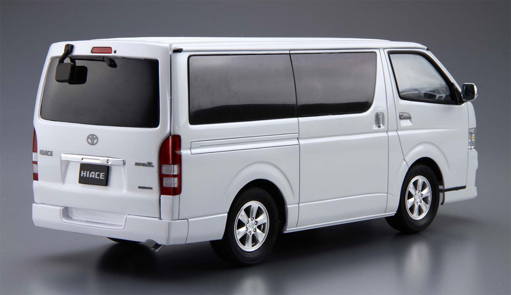 トヨタ TRH200V ハイエース スーパー GL '10 プラモデル (アオシマ 1/24 ザ・モデルカー No.006) 商品画像_3