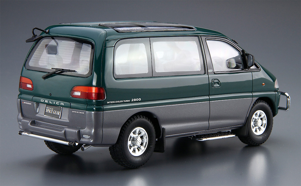 ミツビシ PE8W デリカ スペースギア '96 プラモデル (アオシマ 1/24 ザ・モデルカー No.096) 商品画像_3