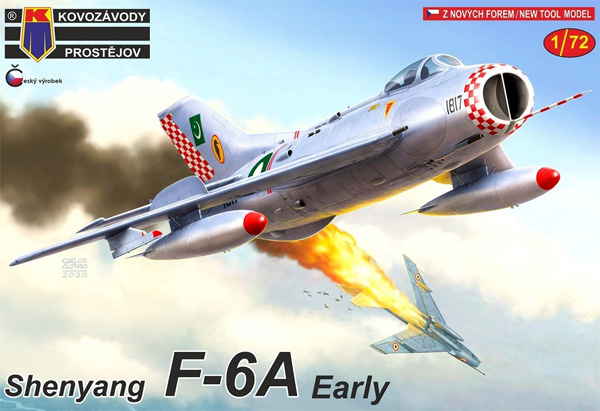 瀋陽 F-6A 初期型 プラモデル (KPモデル 1/72 エアクラフト プラモデル No.KPM0189) 商品画像